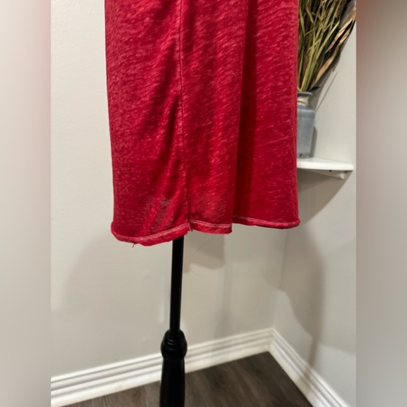 INC International Concepts Red Relaxed Tank Top Size Large - Picture 4 of 8